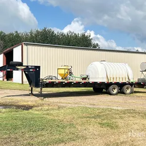 H & H 30 ft T/A Gooseneck Equipment Trailer