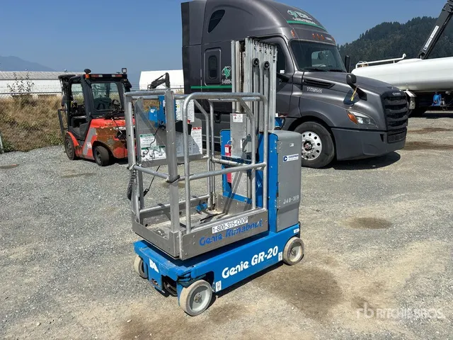 2017 Genie GR20 Vertical Mast Lift