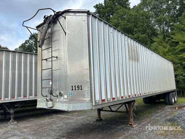 2016 Pitts CV45 45 ft x 96 in T/A Open-Top Chip Trailer