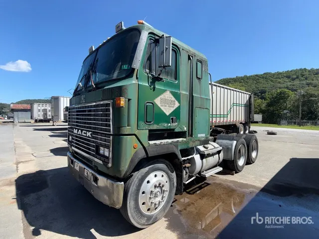 1984 Mack MH613 6x4 T/A Cabover w/ Sleeper (Inoperable)