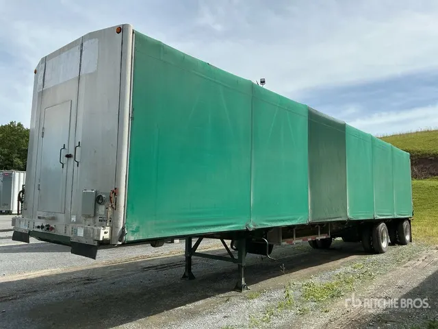 2011 Fontaine HARHF12W 48 ft Curtain Side Trailer (Inoperable)