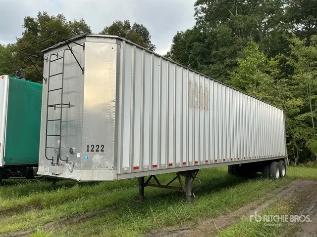 2018 Pitts CV45 45 ft x 96 in T/A Open-Top Chip Trailer
