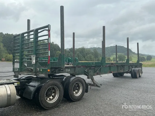 2009 Mclendon FT45L 45 ft T/A Log Trailer (Inoperable)