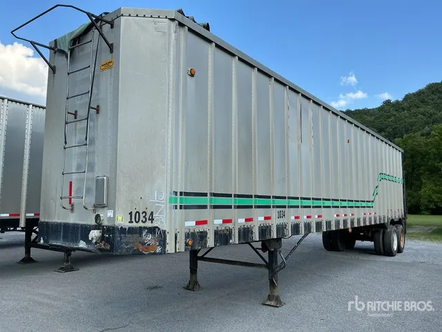 1990 Nabors 45 ft x 96 in T/A Chip Trailer (Inoperable)