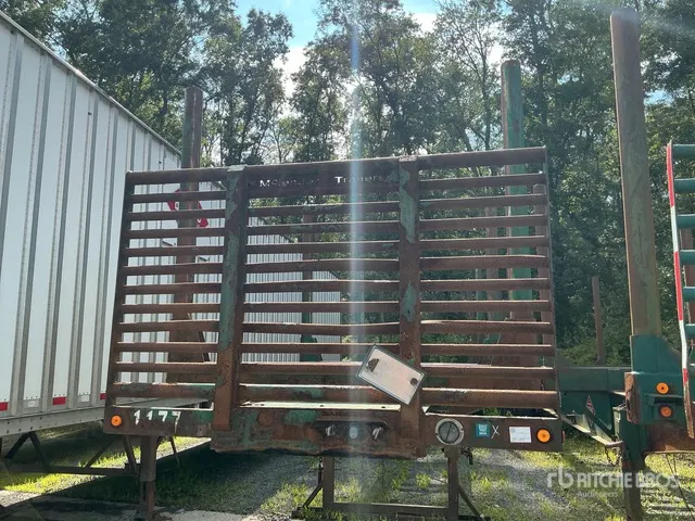 2015 Mclendon FT45L 45 ft T/A Log Trailer