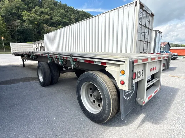 2018 MAC TNAR48AA 48 ft T/A Spread Axle Flatbed Trailer