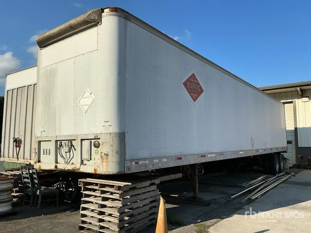 1986 Fruehauf Van Trailer