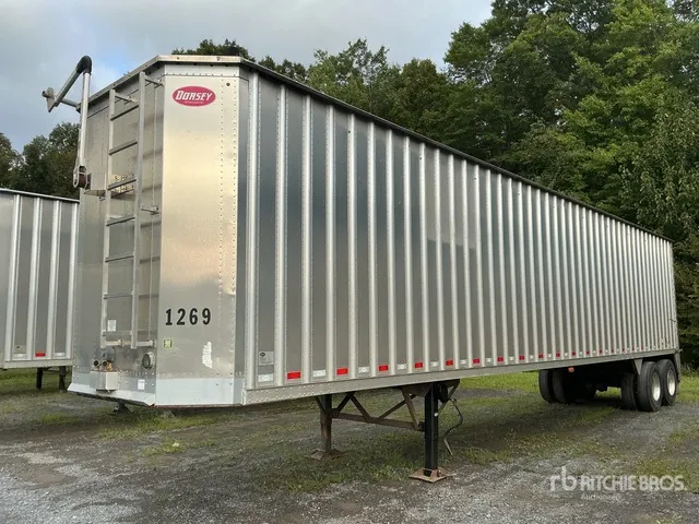2021 Dorsey CV45 45 ft x 96 in T/A Open-Top Chip Trailer