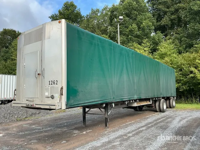 2021 MAC TNAR48AA 48 ft T/A Spread Axle Curtain Side Trailer