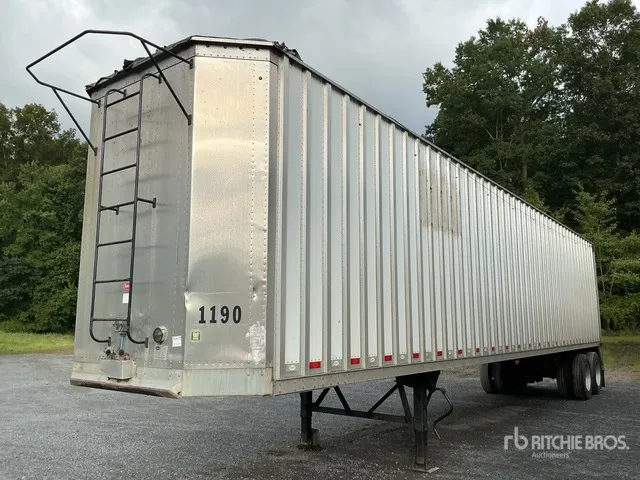 2016 Pitts CV45 45 ft x 96 in T/A Open-Top Chip Trailer
