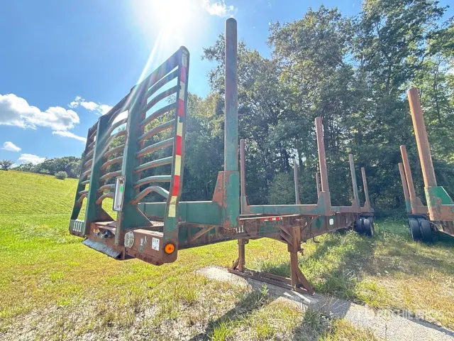 2009 Mclendon FT45L 45 ft T/A Pole Log Trailer