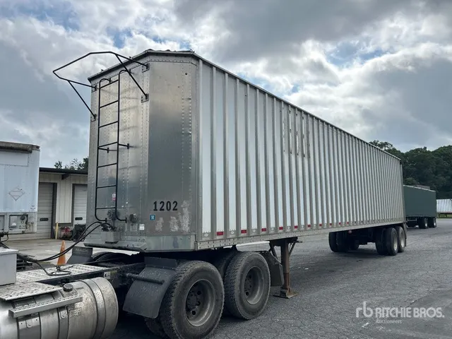 2016 Pitts CV45 45 ft x 96 in T/A Open-Top Chip Trailer