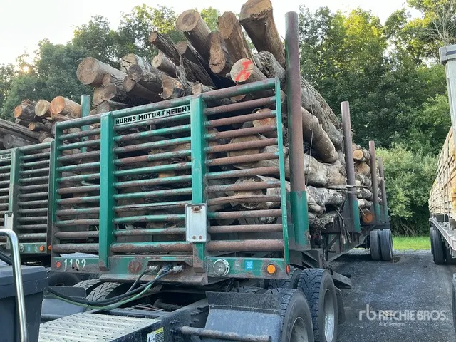 2015 Mclendon FT45L 45 ft T/A Log Trailer