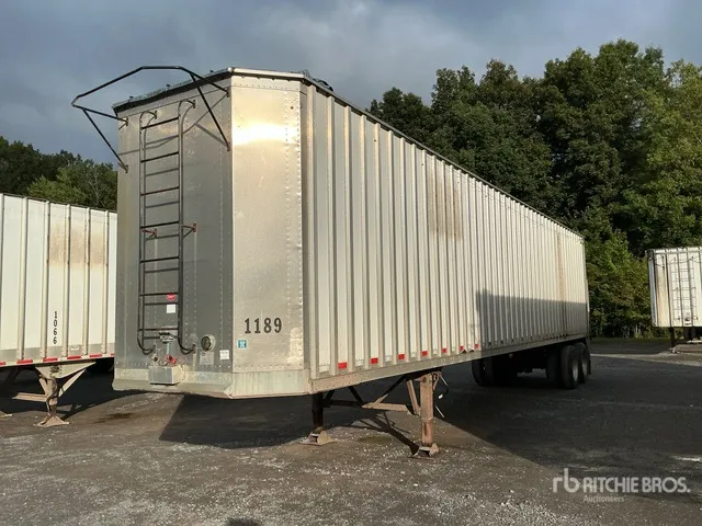 2016 Pitts CV45 45 ft x 96 in T/A Open-Top Chip Trailer