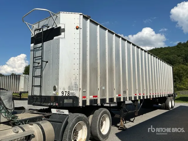 1997 Peerless CTS-45 45 ft x 96 in T/A Chip Trailer (Inoperable)