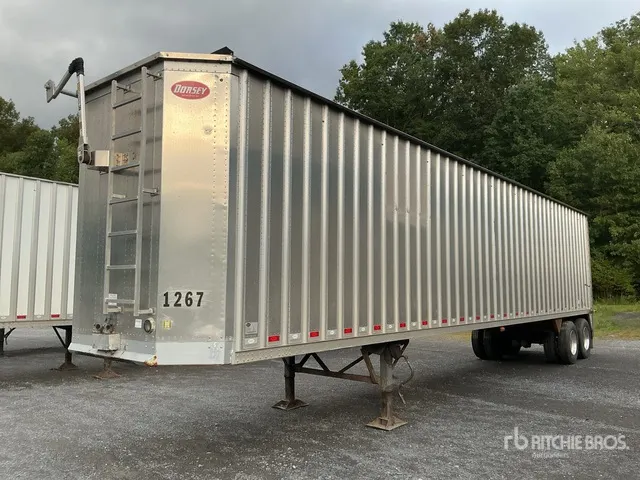 2021 Dorsey CV45 45 ft x 96 in T/A Open-Top Chip Trailer