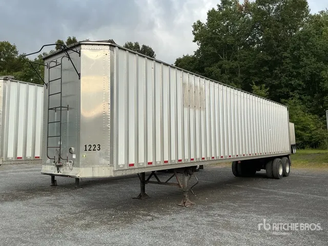 2018 Pitts CV45 45 ft x 96 in T/A Open-Top Chip Trailer