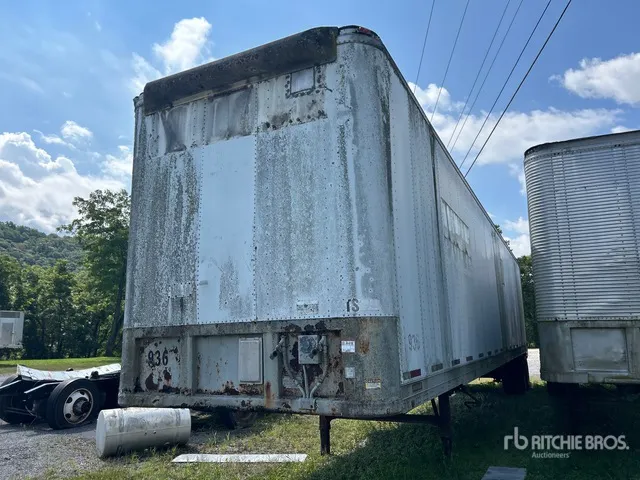 1989 Fruehauf 48 ft x 96 in T/A Van Trailer