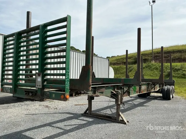 2017 Mclendon FT45L 45 ft T/A Pole Log Trailer