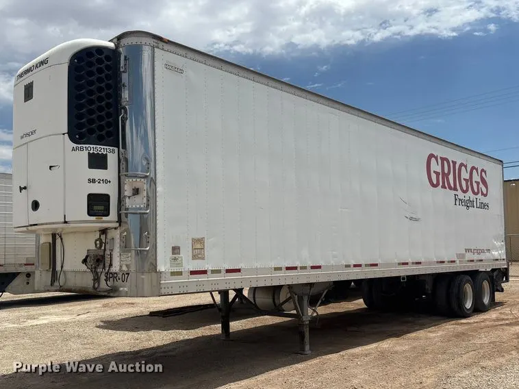2004 Wabash RFGRHSA refrigerated van trailer