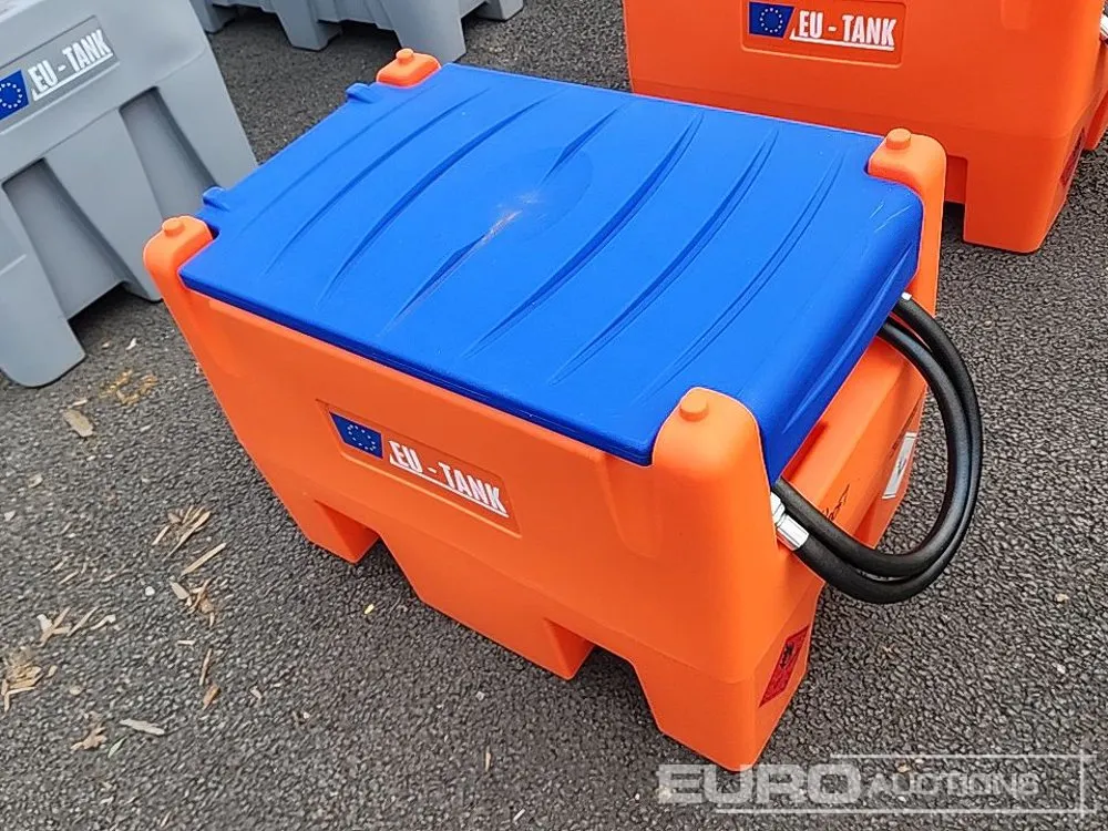 Unused Emiliana Serbatoi 220 Litre Static Plastic Fuel Bowser, 12 Volt Electric Pump