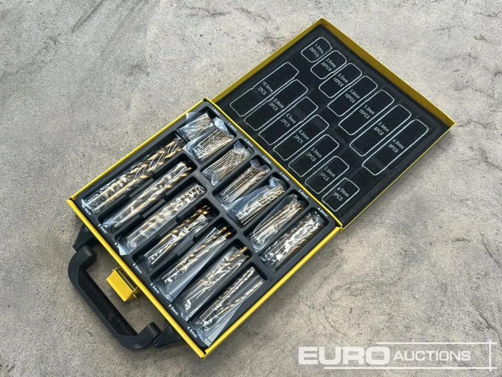 Unused 108pcs Mixed Multi Drill Bit Set