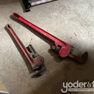 18" and 24" Rigid Heavy Duty Pipe Wrench 