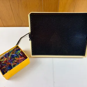 Lite-Brite Shadow Box