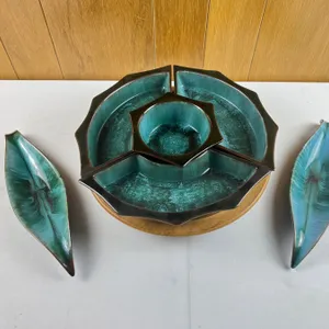 Blue Glazed Pottery