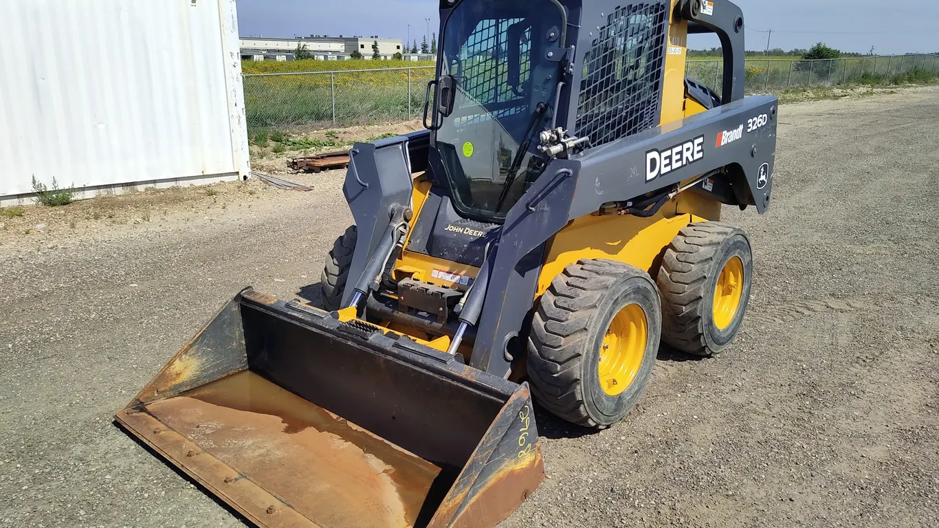 2013 John Deere 326D Rubber Tired Skid Steer