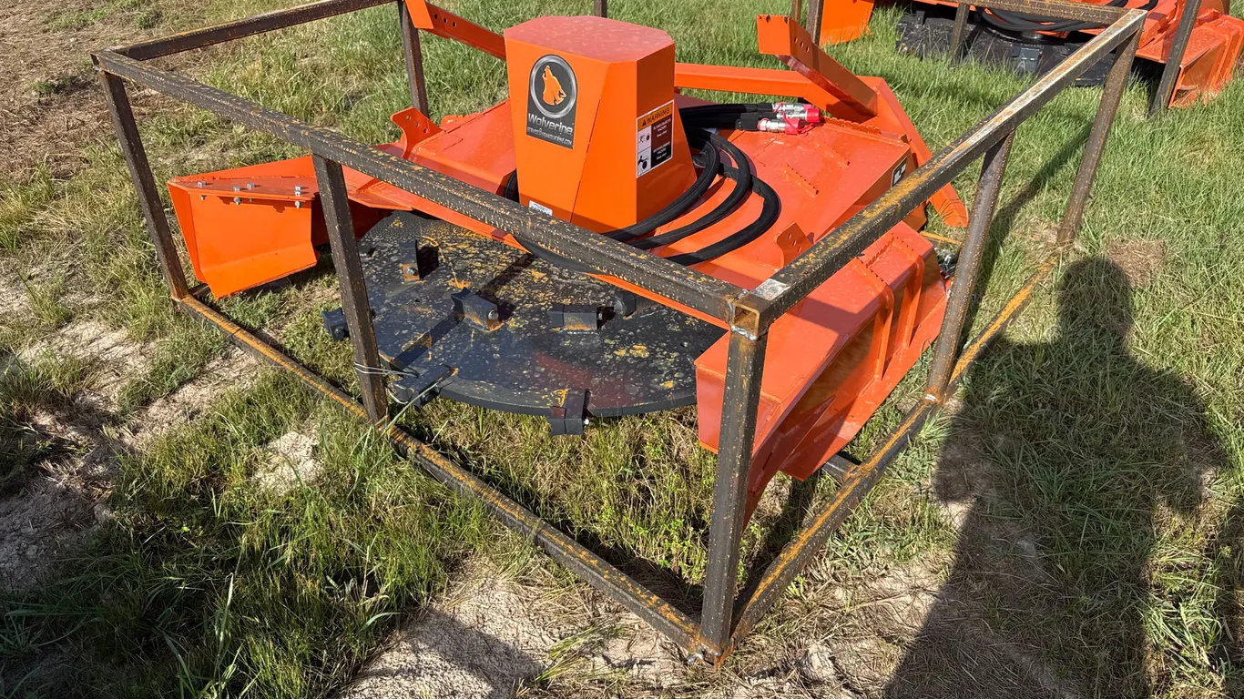 UNUSED 2026 WOLVERINE DFM72 DISC MULCHER SN: ZW-00062