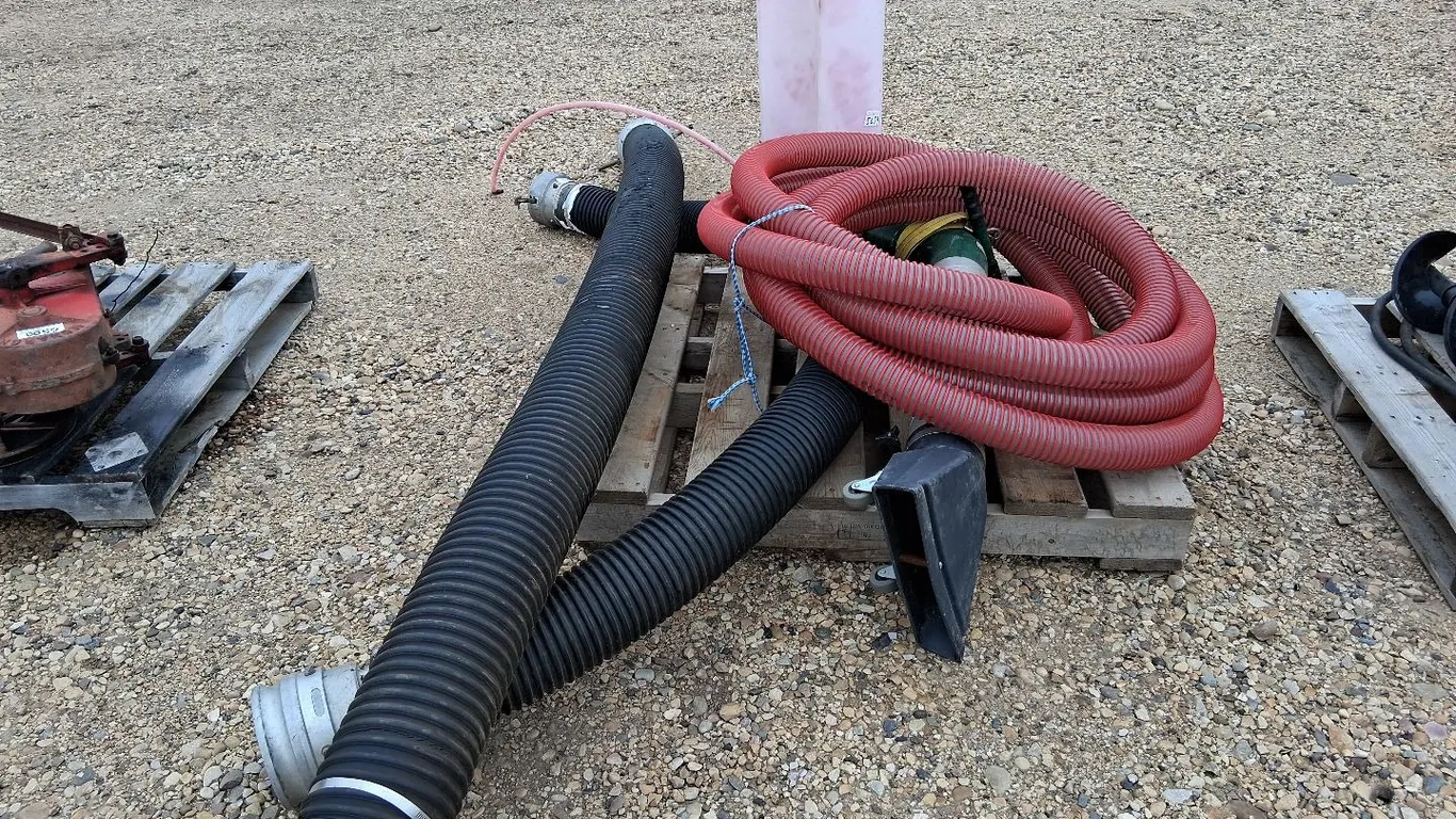 Seed Treater, Grain Vac Hose and Head