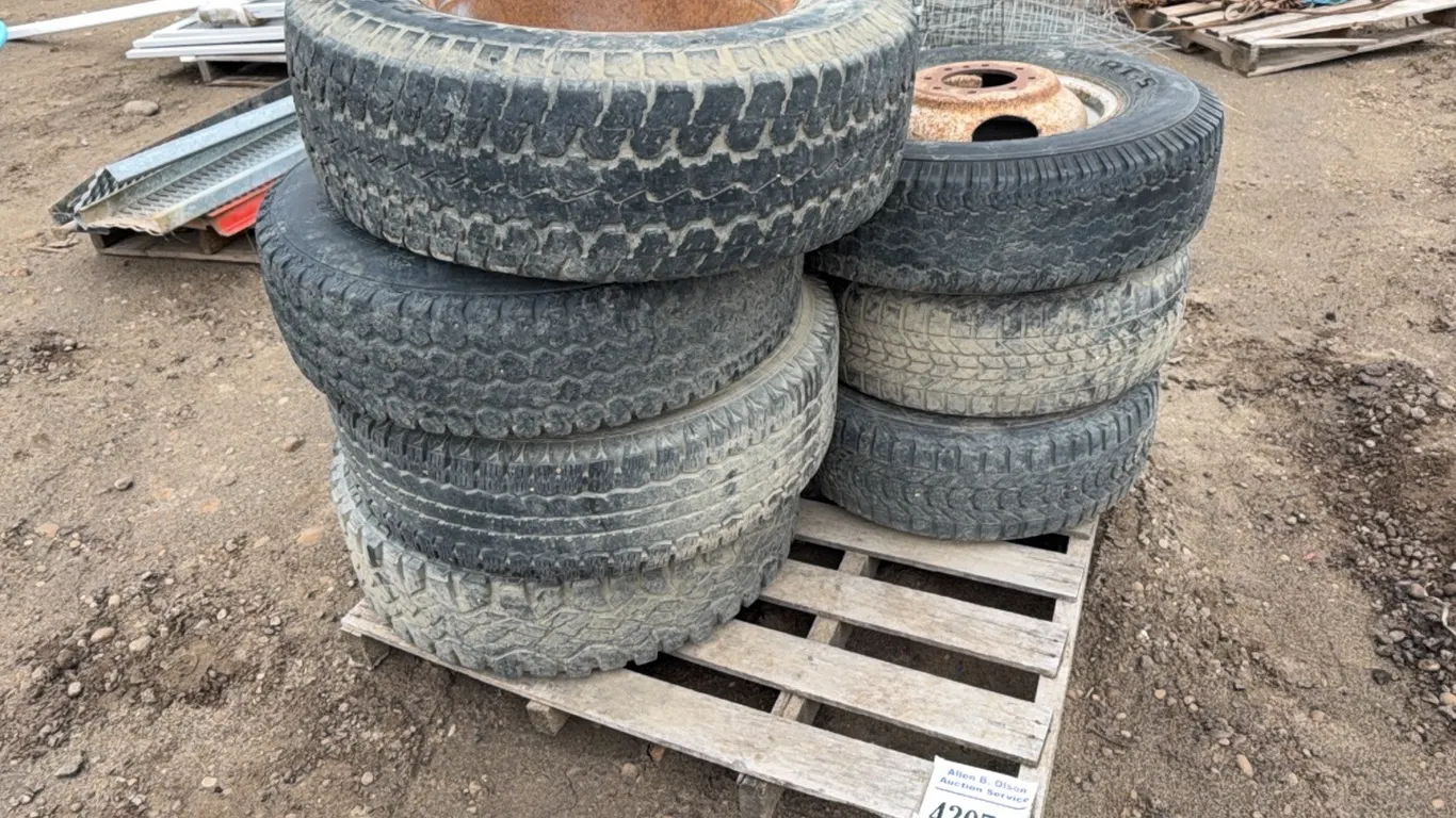 7 - ASSORTED TIRES & RIMS