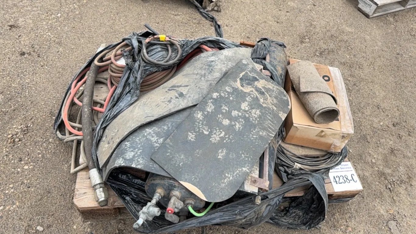 ASSORTED TRUCK PARTS, HOSE