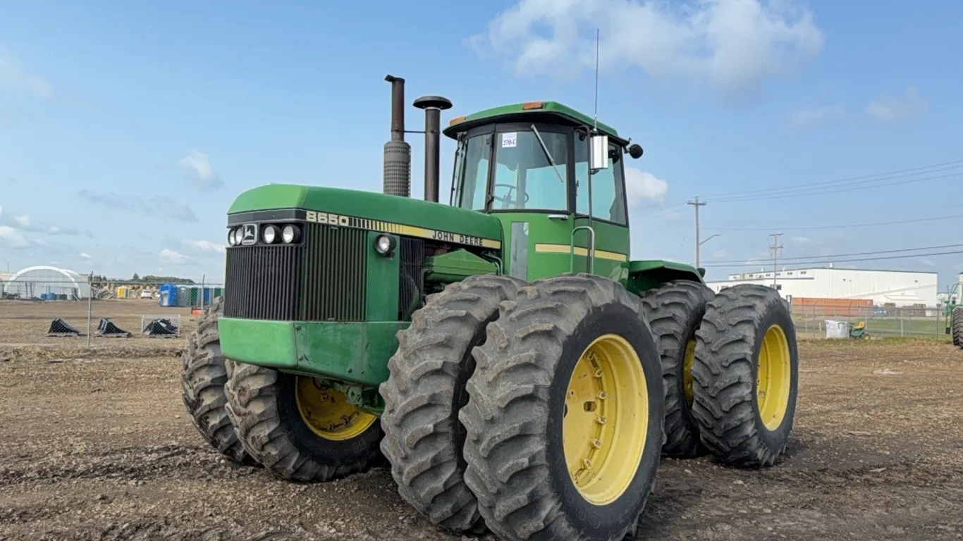 JD 8650 4WD TRACTOR - s/n RW8650H003418