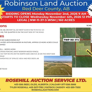 Robinson Land Auction