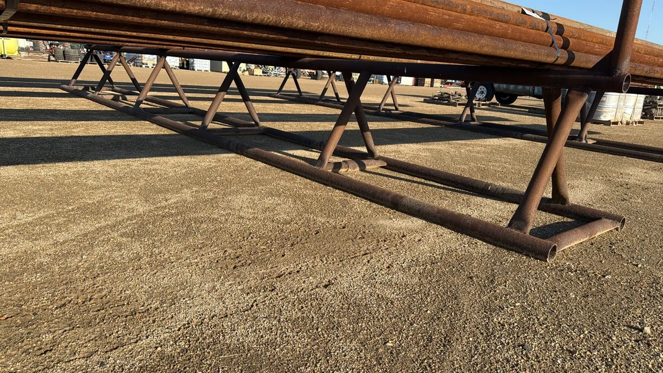 ID 4382 Set of 30' Pipe Racks
