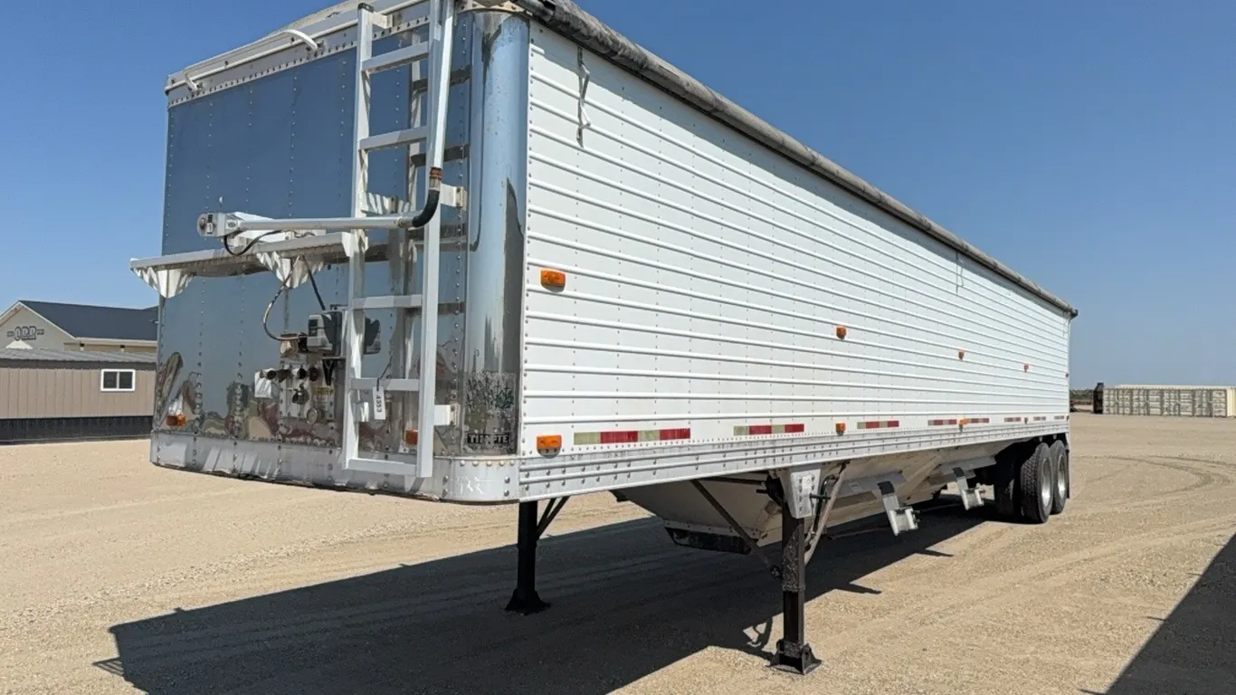 ID 4353 1990 Timpe Hopper Bottom Trailer