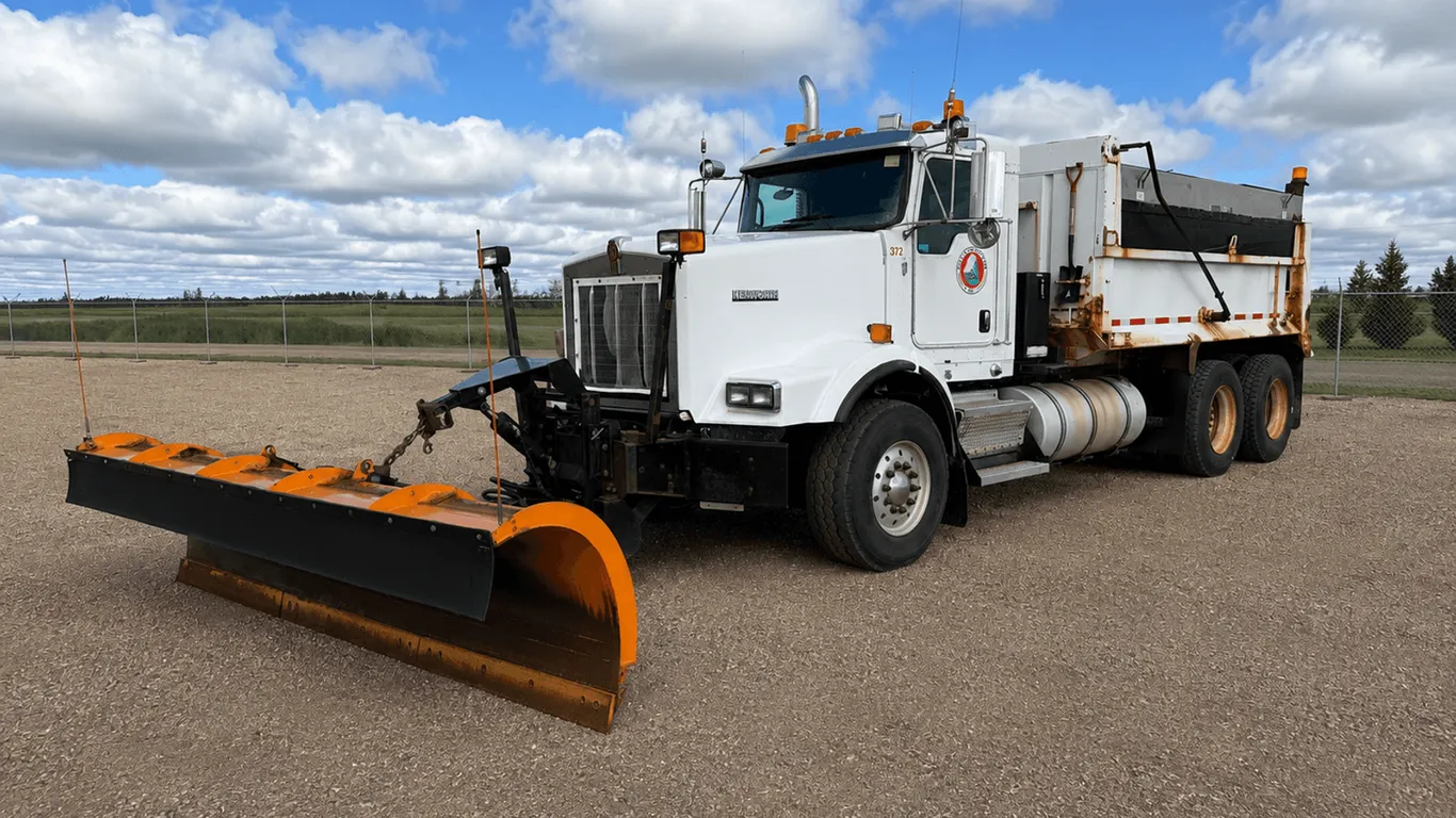 2013 Kenworth T800 T/A Plow Truck w/ 12' Monroe Snow Blade