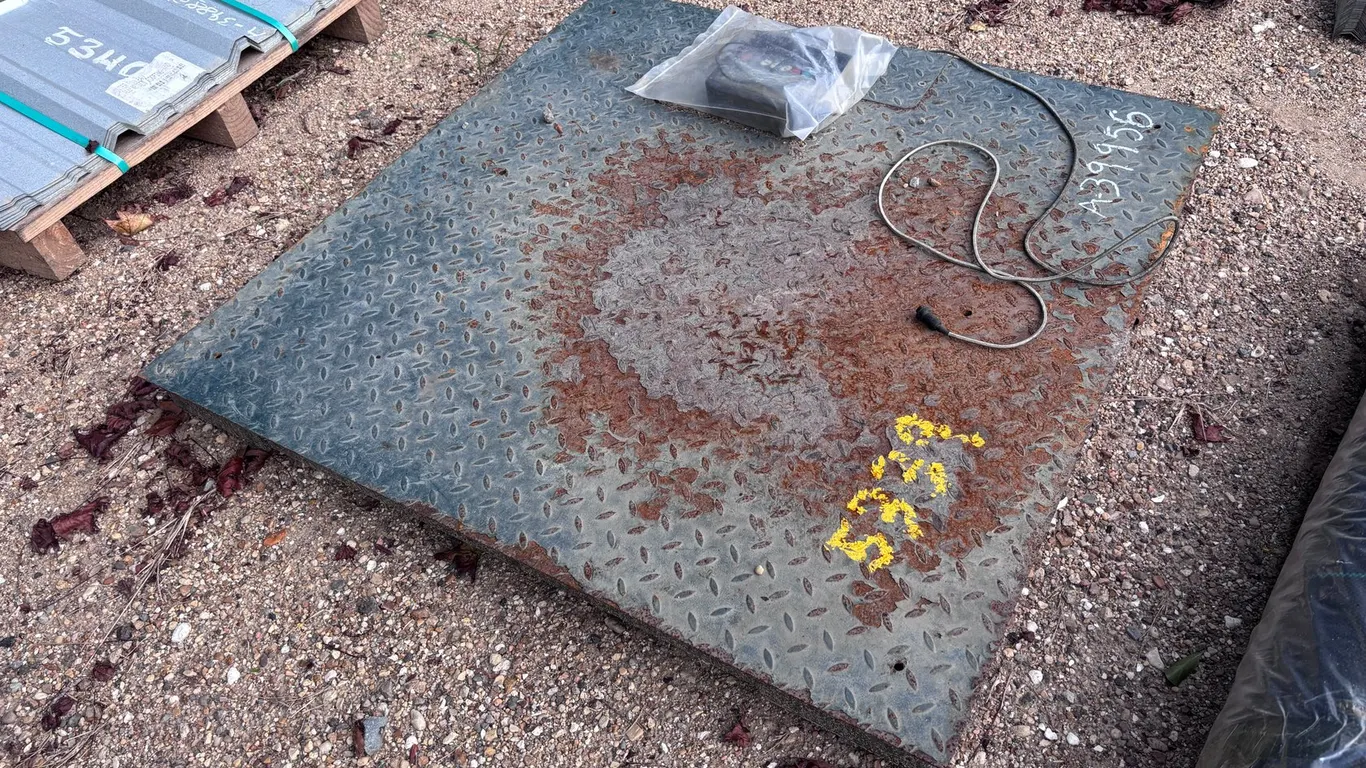 LARGE METAL SCALE WITH DIGITAL CONTROLLER