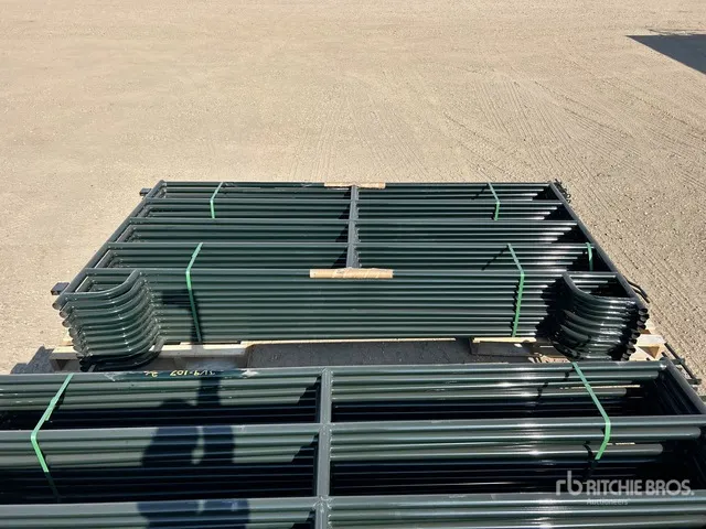 Quantity of (22) 2025 BYT MDRP96 9 ft 6 in Ranch Livestock Panel (Unused)