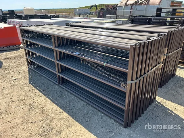 Quantity of (20) 2026 BYT RG5012 11 ft 6.5 in x 3 ft 11 in Steel 12 ft HD Ranch Livestock Gate (Unused)