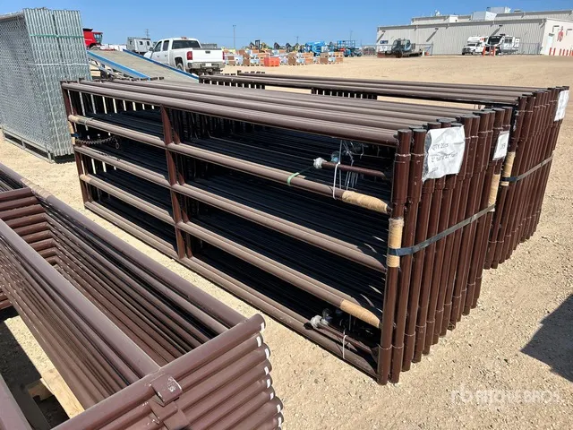 Quantity of (20) 2026 BYT RG5012 11 ft 6.5 in x 3 ft 11 in Steel 12 ft HD Ranch Livestock Gate (Unused)