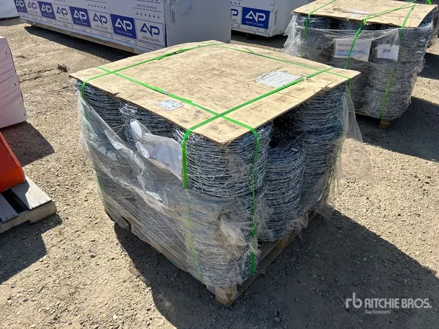 Quantity of (10) 2026 BYT BW04 1320Ft 4 Barbs Barbed Wire (Unused)