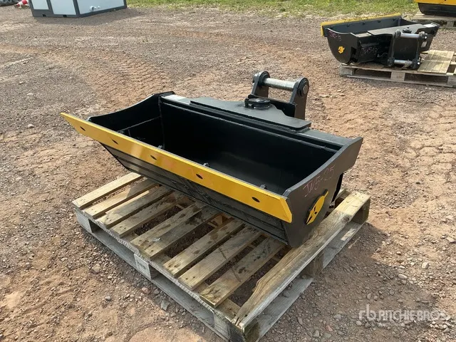 Dynamic Entities 48 in Tilting Excavator Bucket - Fits Cat 307/308, Komatsu PC78/88, Deere/Hitachi 75/85, Case, New Holland, Kobelco SK80, Bobcat E80