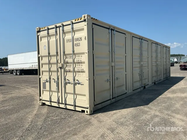 2026 40 ft High Cube Multi-Door Storage Container
