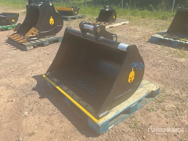 Dynamic Entities 48 in Cleanup Excavator Bucket - Fits Cat 307/308, Komatsu PC78/88, Deere/Hitachi 75/85, Case, New Holland, Kobelco SK80, Bobcat E80