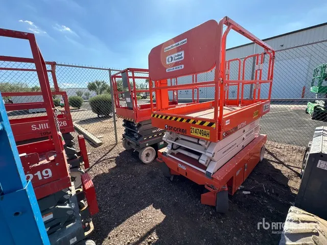 2018 Snorkel S4726E Electric Scissor Lift