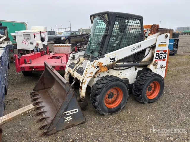 2000 Bobcat 863 High Flow Skid Steer Loader (Inoperable)