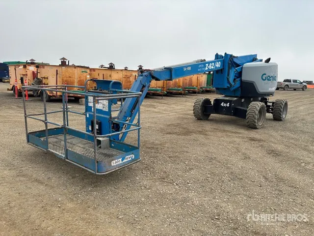 2015 Genie Z-62/40 4WD Diesel Articulating Boom Lift